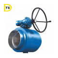 Sophisticated Technology One Piece gas Welded Ball Valve